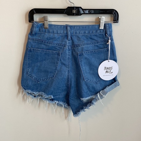 Princess Polly Hood Winked Denim Shorts - Picture 4 of 8